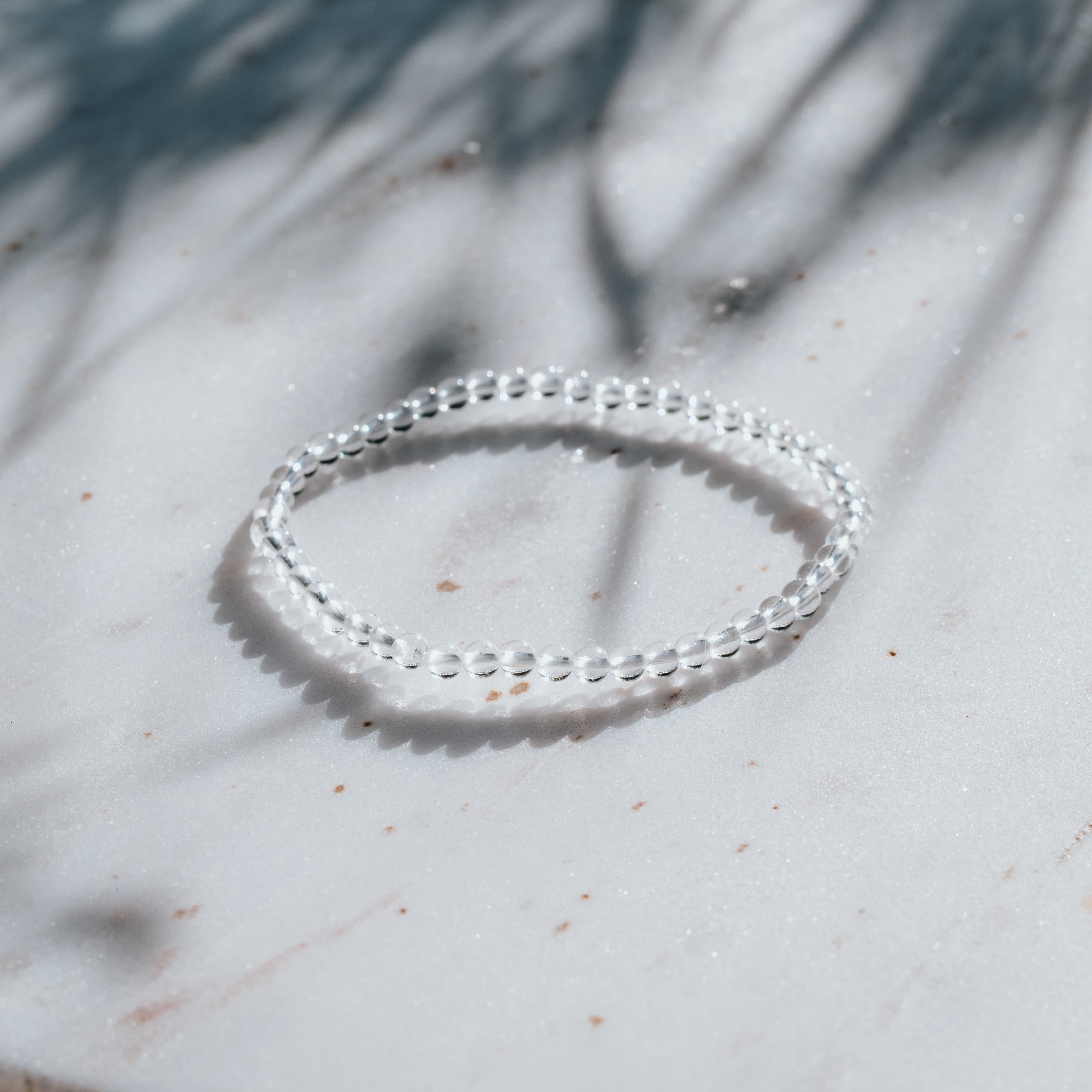 Bergkristall Armband - Ich gehe meinen Weg