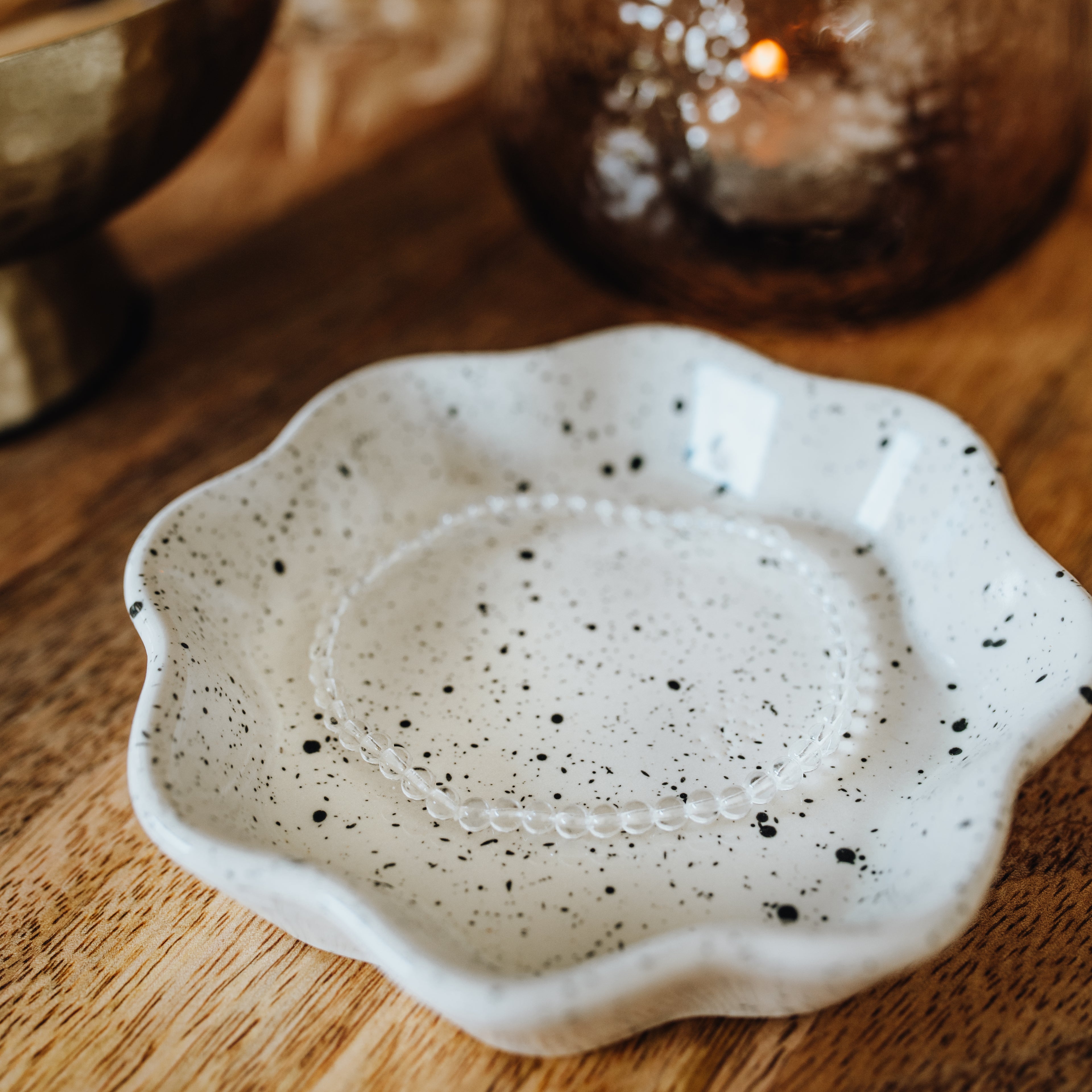 Bergkristall Armband - Ich gehe meinen Weg