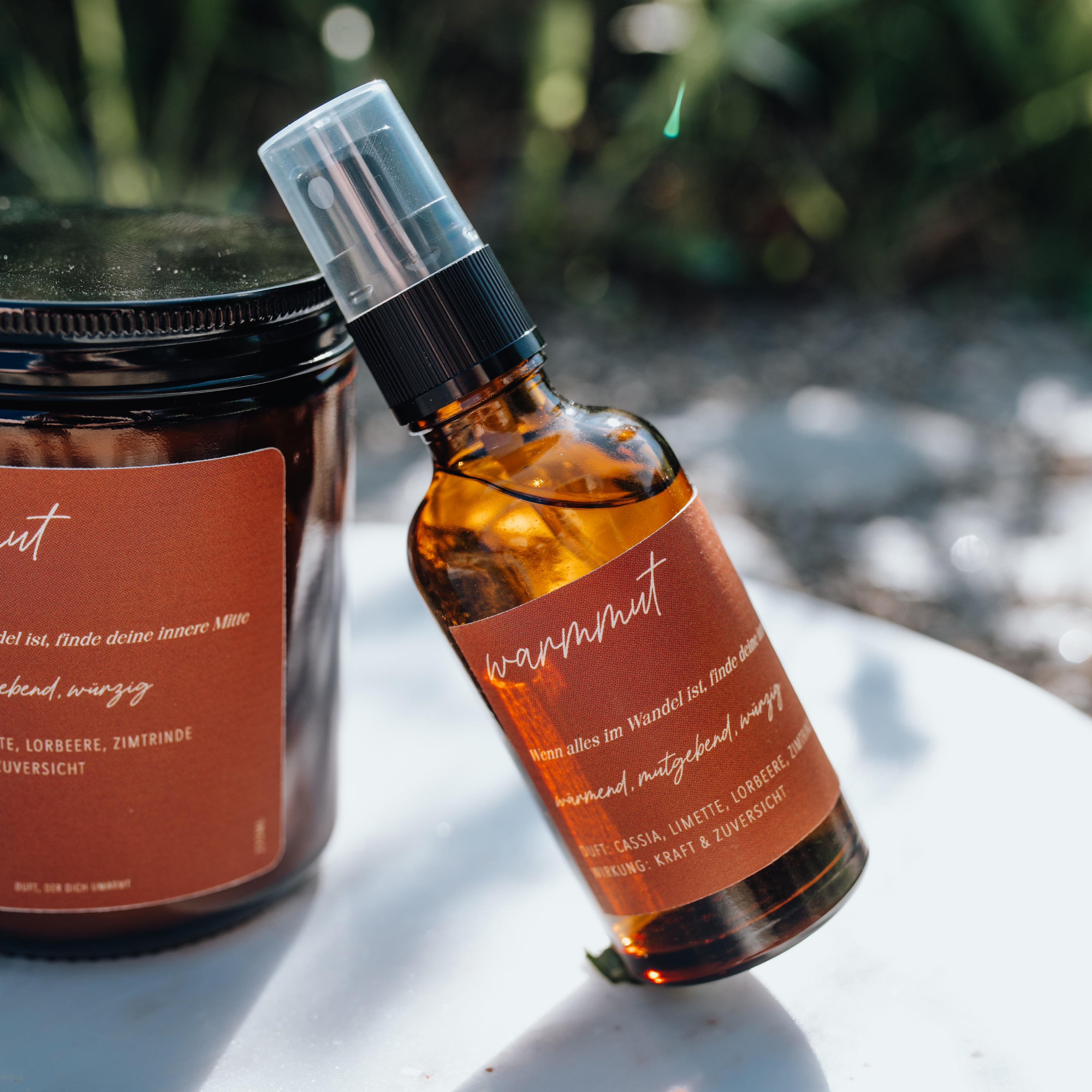 Warmmut - Aura- und Kissenspray für Mut & innere Stärke