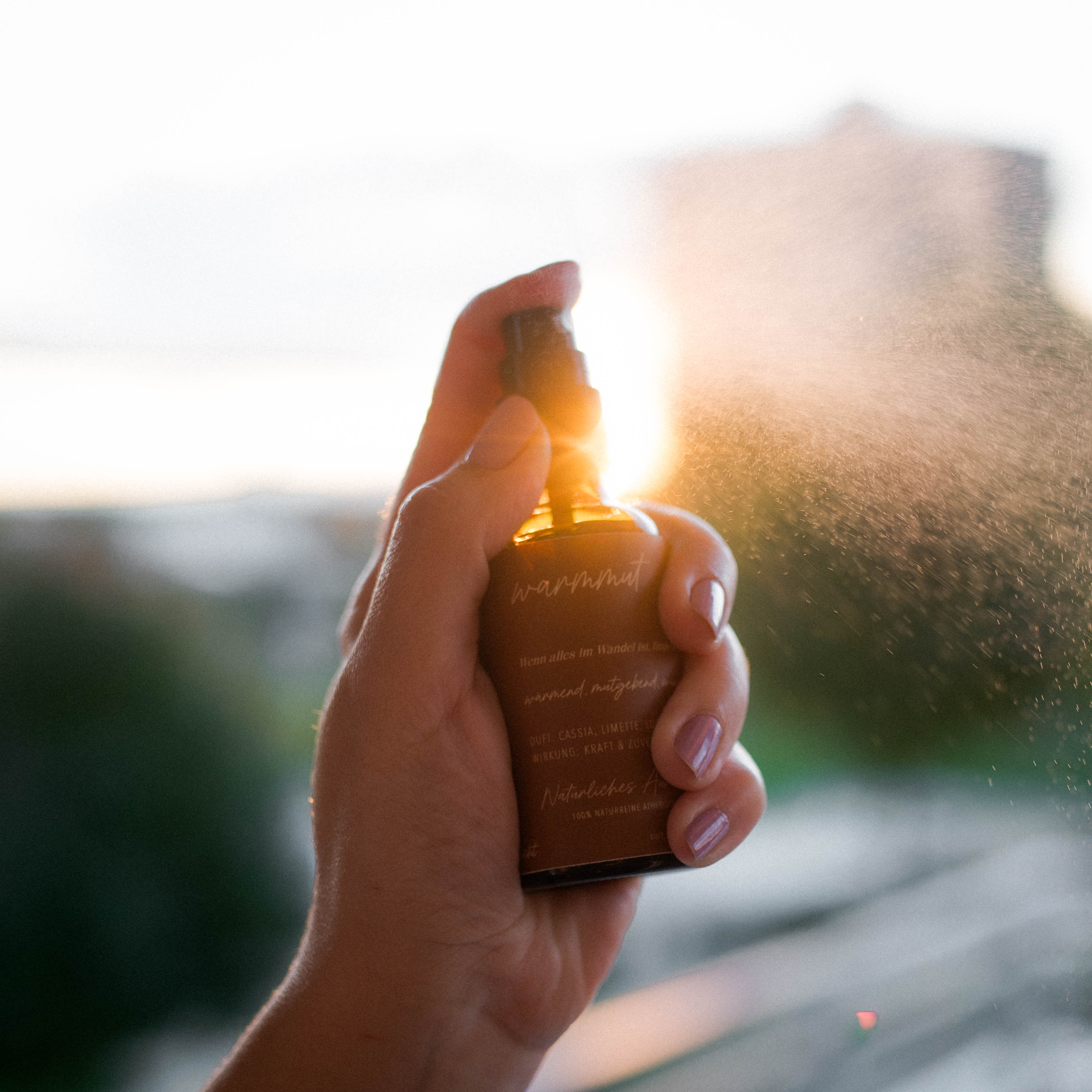 Warmmut - Aura- und Kissenspray für Mut & innere Stärke