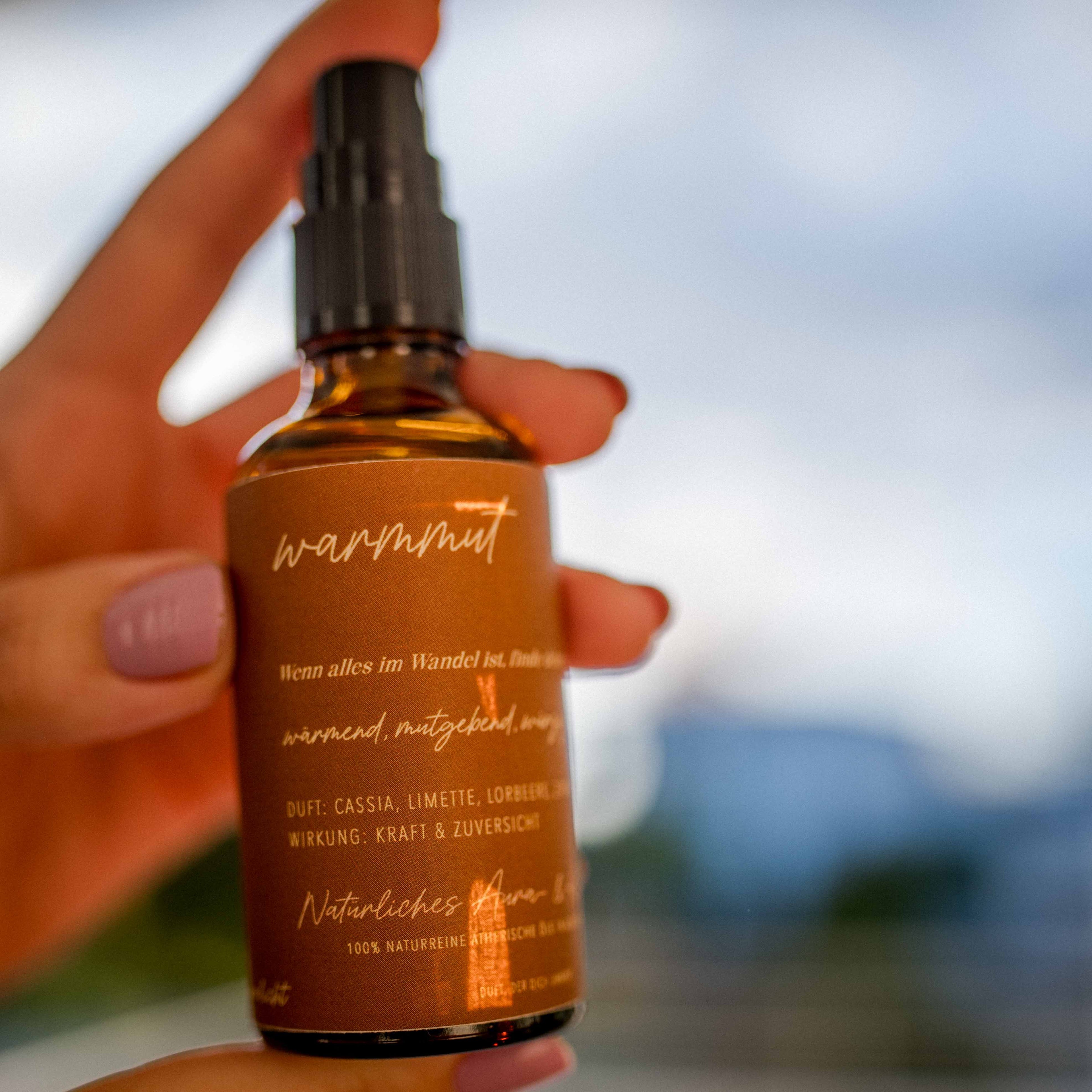 Warmmut - Aura- und Kissenspray für Mut & innere Stärke