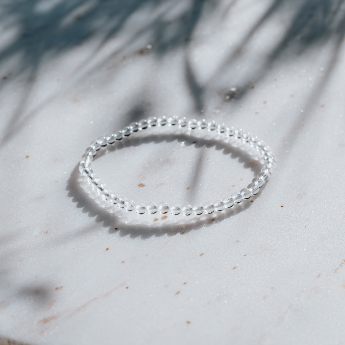 Bergkristall Armband - Ich gehe meinen Weg