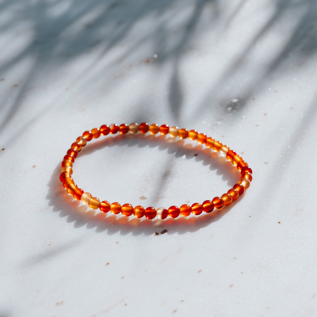 Karneol Armband - Ich bin mutig&amp;stark