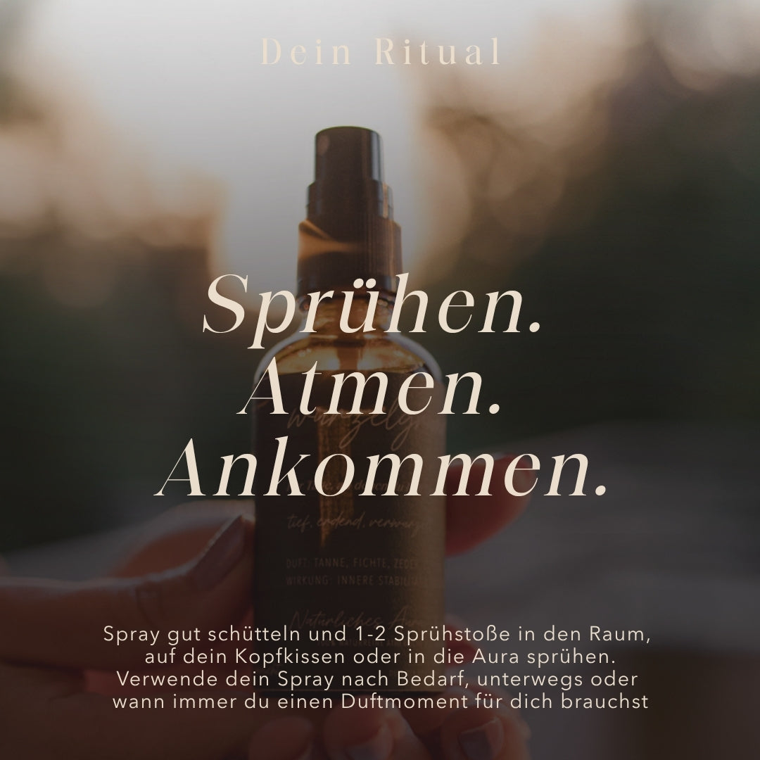 Tiefenruh - Aura- und Kissenspray für tiefe Entspannung