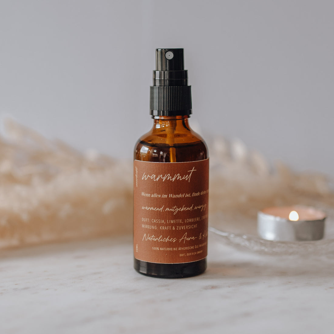 Warmmut - Aura- und Kissenspray für Mut &amp; innere Stärke