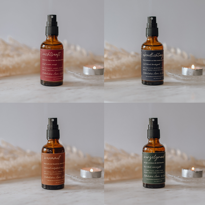 Nervensystem Set - 4 Spray-Duftanker für deinen Alltag