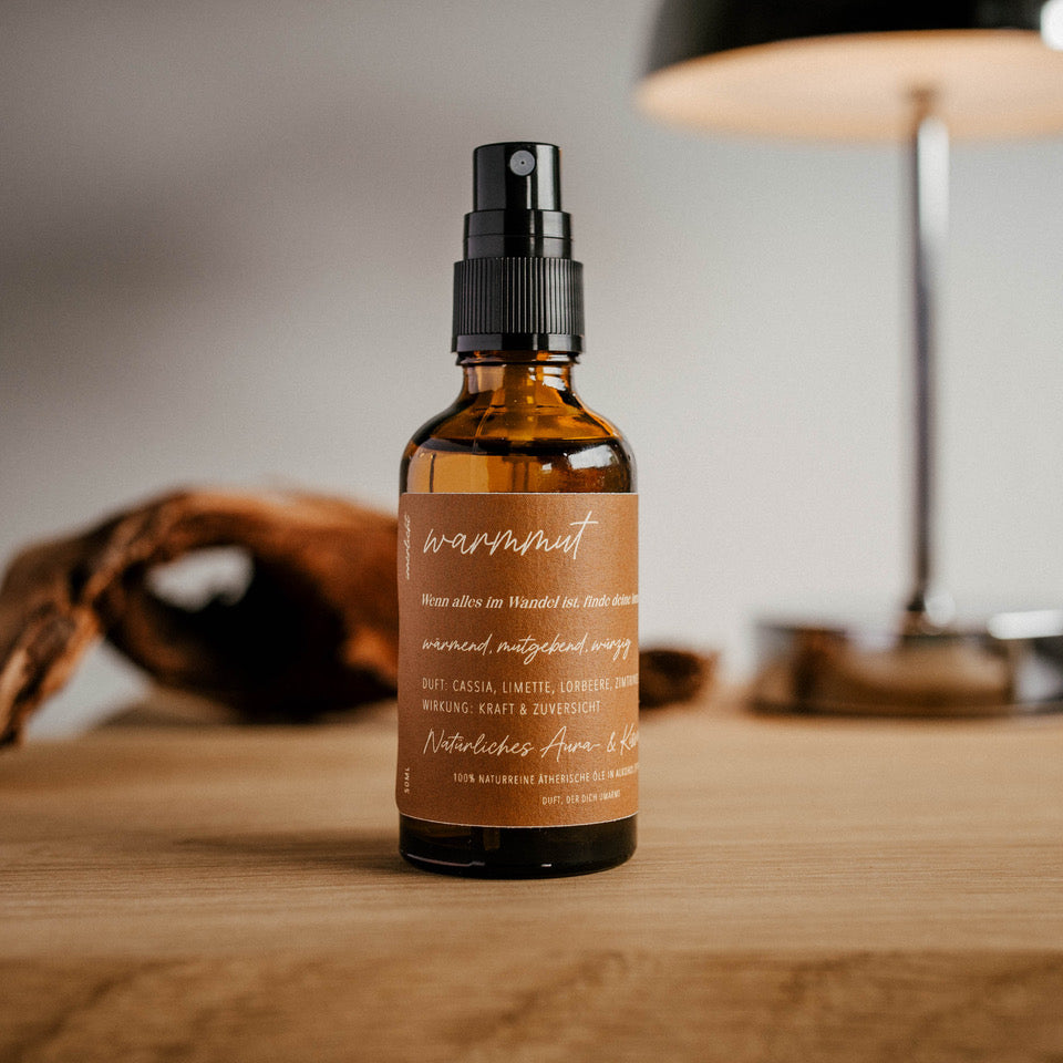 Warmmut - Aura- und Kissenspray für Mut &amp; innere Stärke